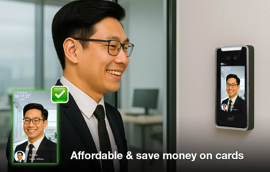 HOW TO CHOOSE BETWEEN CARD OR FACE READER FOR YOUR ACCESS CONTROL? 6 Affordable save money on cards 2