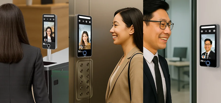 HOW TO CHOOSE BETWEEN CARD OR FACE READER FOR YOUR ACCESS CONTROL? 18 For commercial buildings2