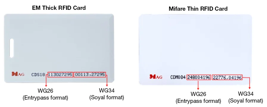 HOW TO CHOOSE BETWEEN CARD OR FACE READER FOR YOUR ACCESS CONTROL? 30 For the card reader
