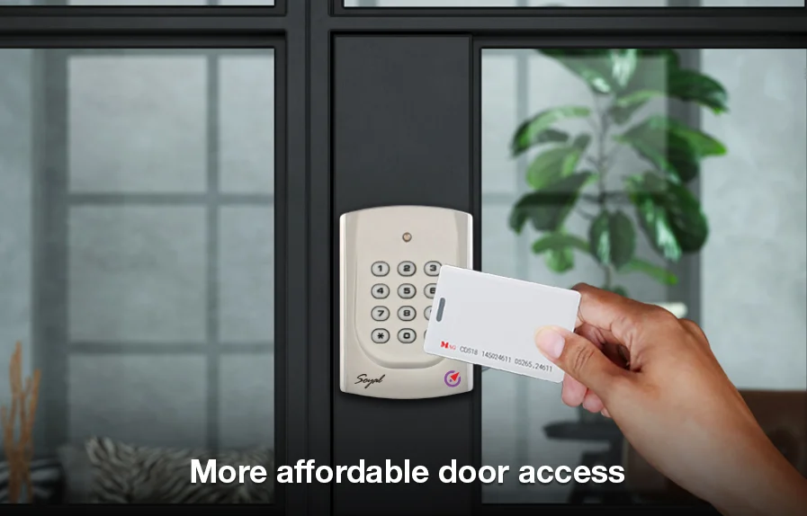 HOW TO CHOOSE BETWEEN CARD OR FACE READER FOR YOUR ACCESS CONTROL? 4 more affordable door access 2