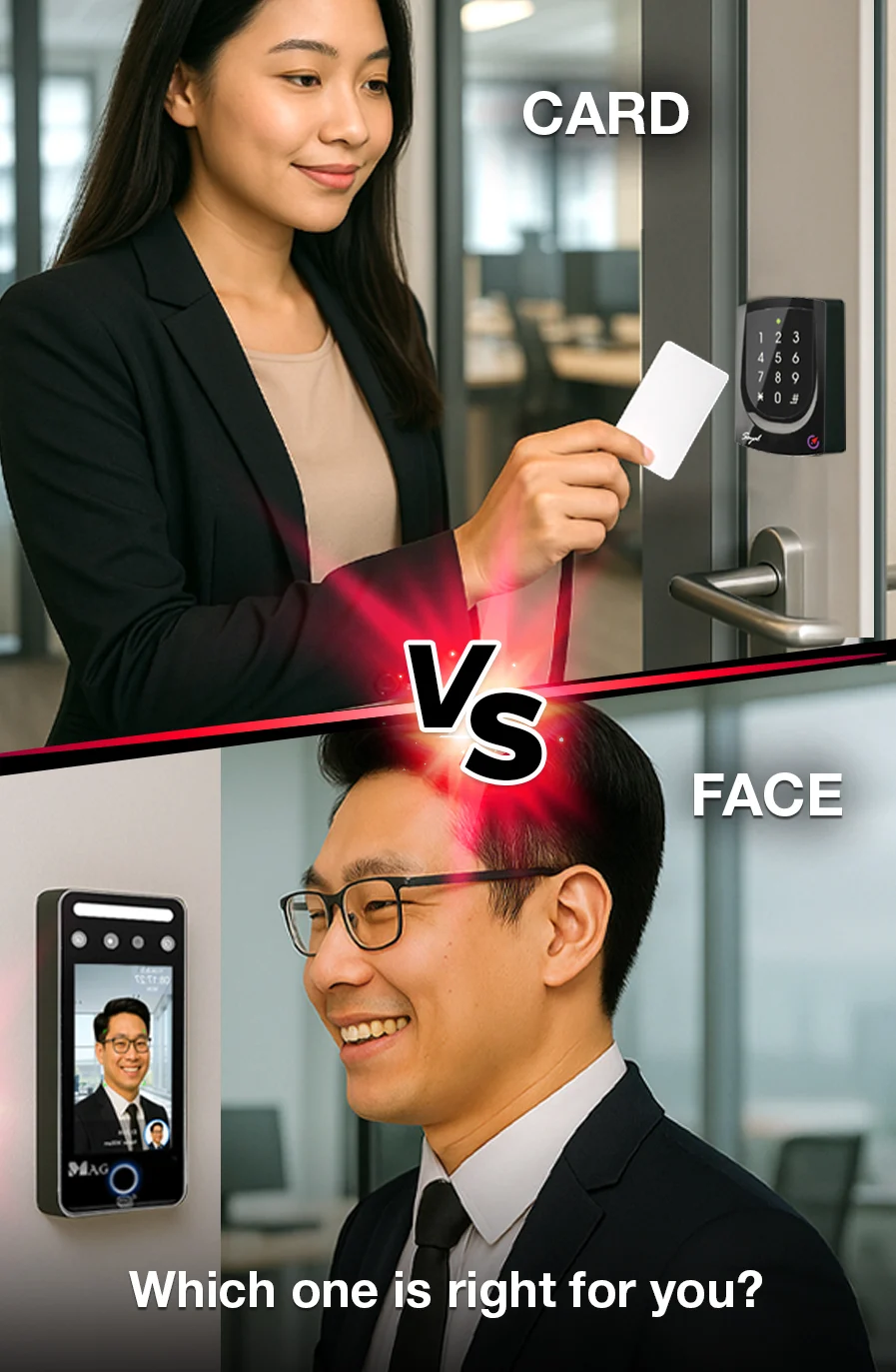 HOW TO CHOOSE BETWEEN CARD OR FACE READER FOR YOUR ACCESS CONTROL? 3 which one is right for you mobile2