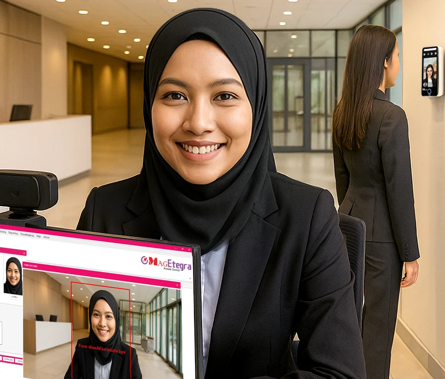 Easy enrollment by webcam mobile FR
