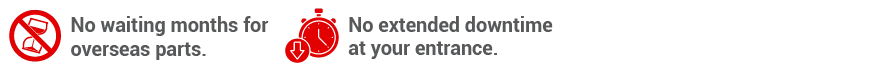 SPRING FREE BARRIER GATE – ALMOST ZERO MAINTENANCE 159 no waiting no