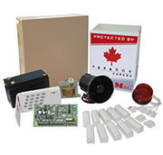 Alarm system package for house