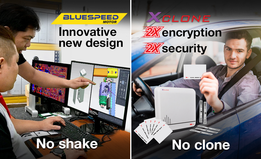 No shake No clone Innovative new design and 2x encryption dekstop2