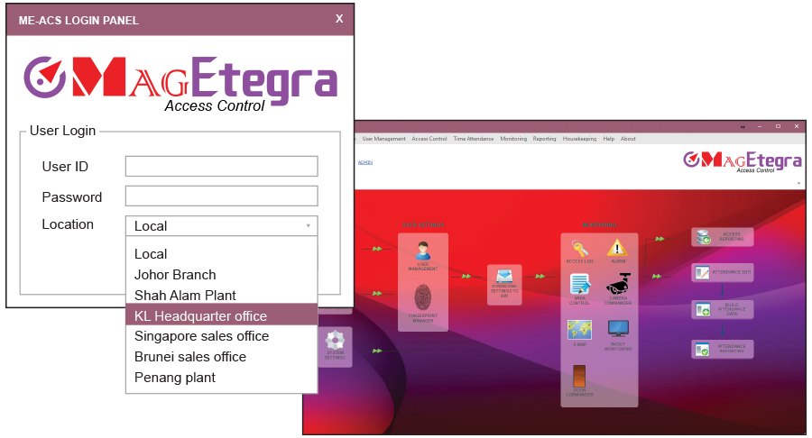 MagEtegra Access Control Software