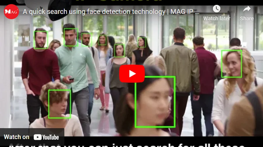 A quick search using face detection technology | MAG IP CCTV