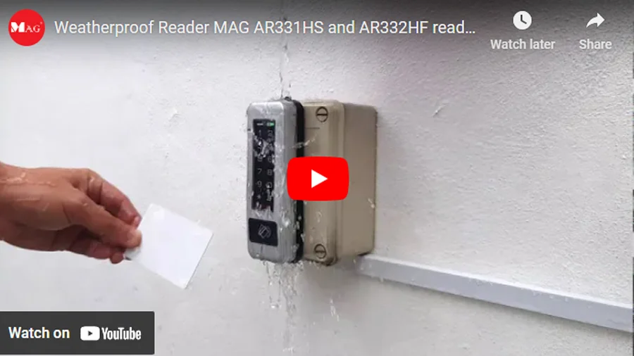 Weatherproof Reader MAG AR331HS and AR332HF reader