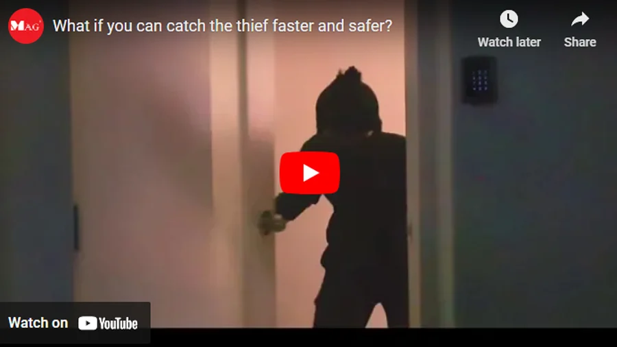 What if you can catch the thief faster and safer?