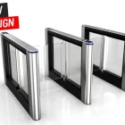 SPG431 - NEO SWING BARRIER 1 SPG431 NEO SWING BARRIER Product Silver