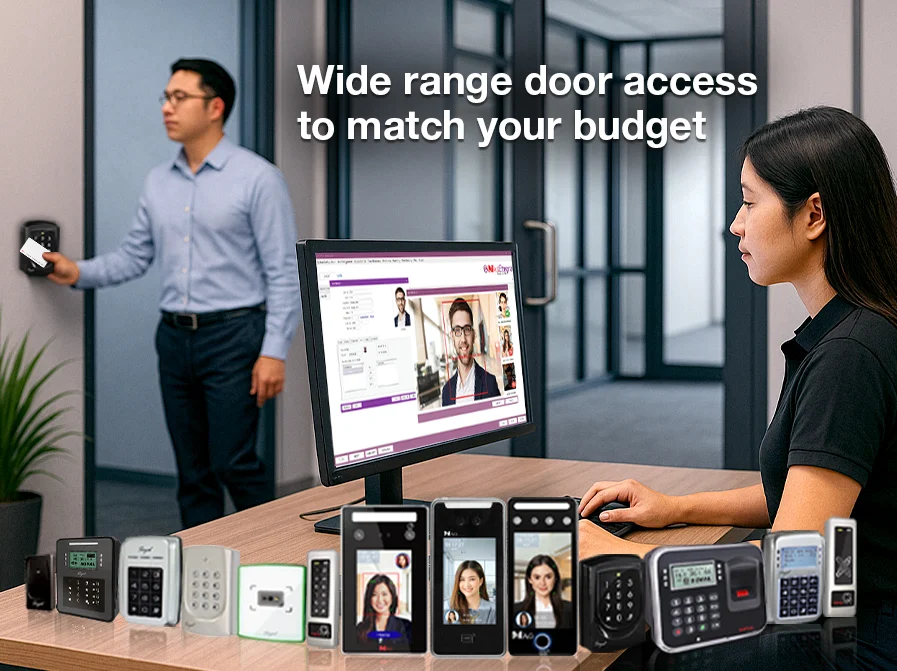 HOW TO CHOOSE BETWEEN CARD OR FACE READER FOR YOUR ACCESS CONTROL? 9 Wide range door access to match your budget mobile3