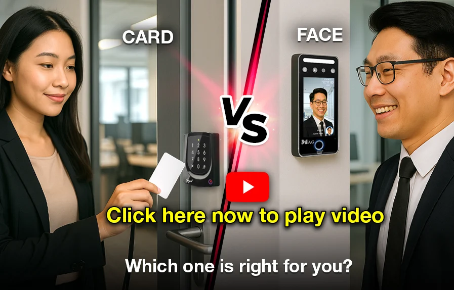 HOW TO CHOOSE BETWEEN CARD OR FACE READER FOR YOUR ACCESS CONTROL? 2 which one is right for you 5