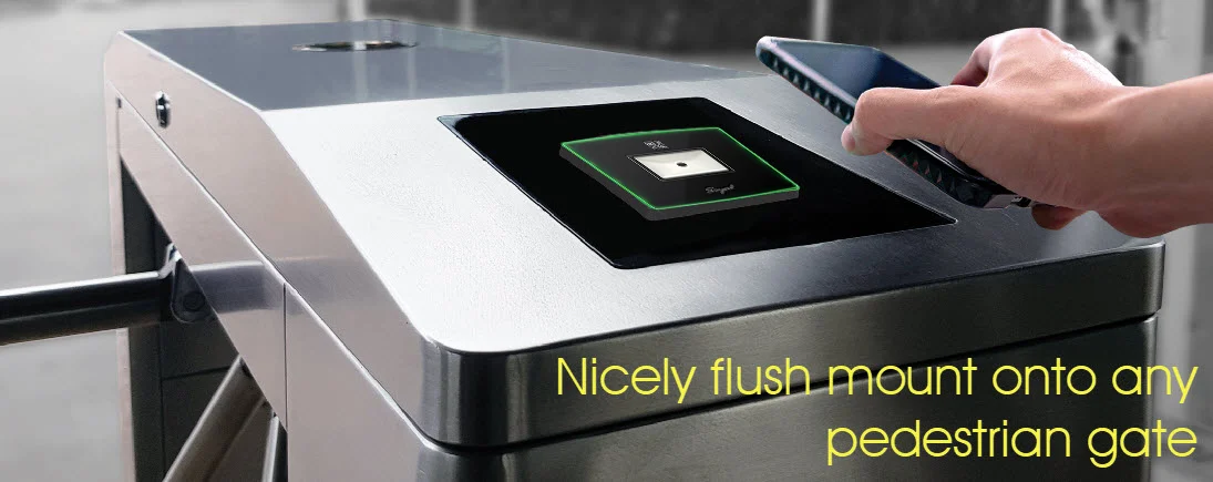 Scan QR Code at Pedestrian Gate3 New