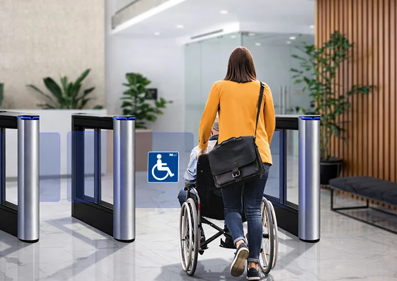 Comfortable access for all Comfortable access for all