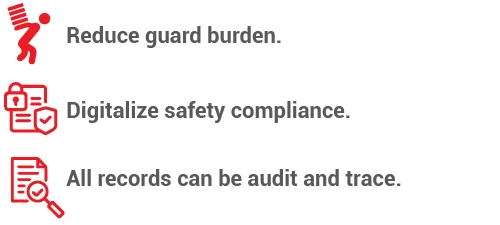 Visitor control and accountability mobile Icon 01