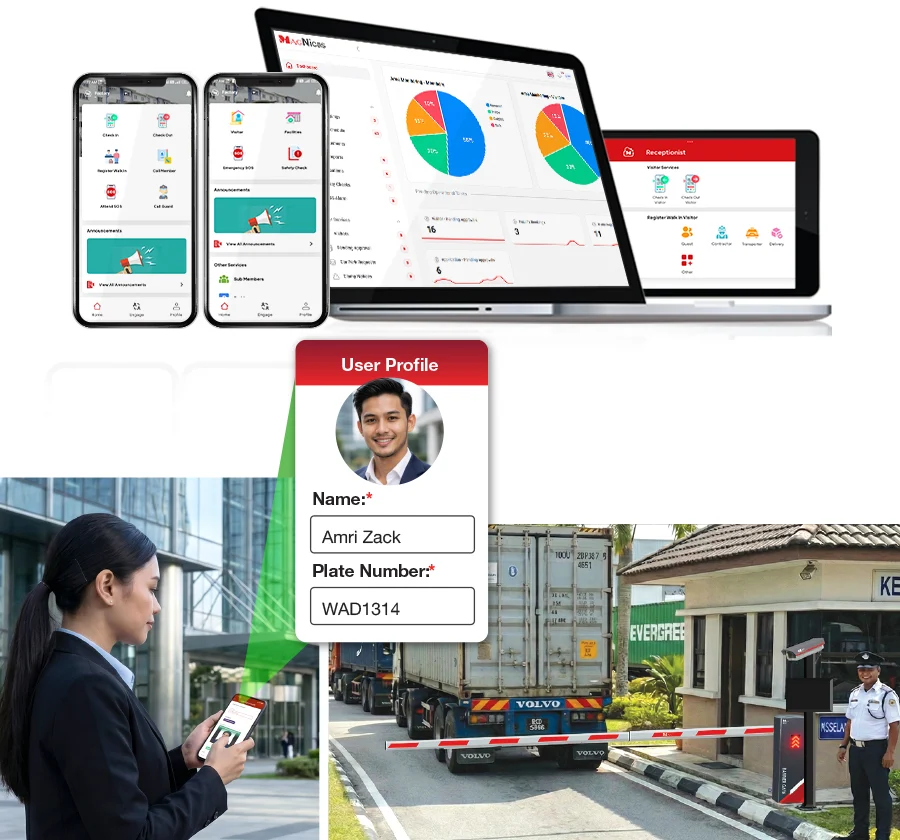 MagNicas UI phone web portal 2 factory